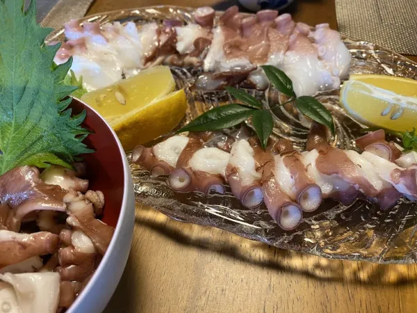 旬の魚の盛り合わせ